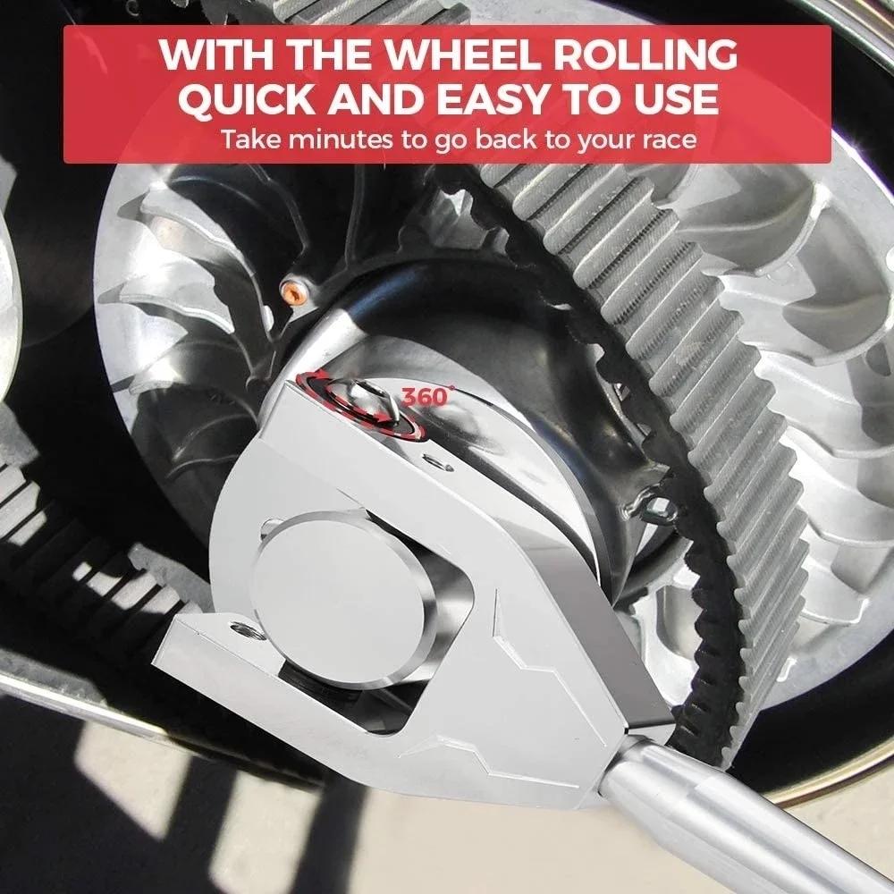 Belt Changing Tool Removal Kit For Can-Am Maverick X3 Fits 64/72 Inch Wheel Base Width for Can Am X3 Max XDS XRC XMR Turbo DPS