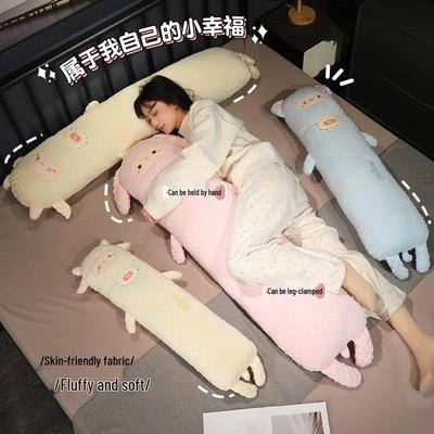 Cartoon Long Body Pillow for Side Sleepers, Kids & Pregnant Women - Bedside, Headboard, & Backrest Support