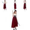 Charming Women's Pirate Queen Dress M-xl Great For Anime Cosplay And Themed Parties