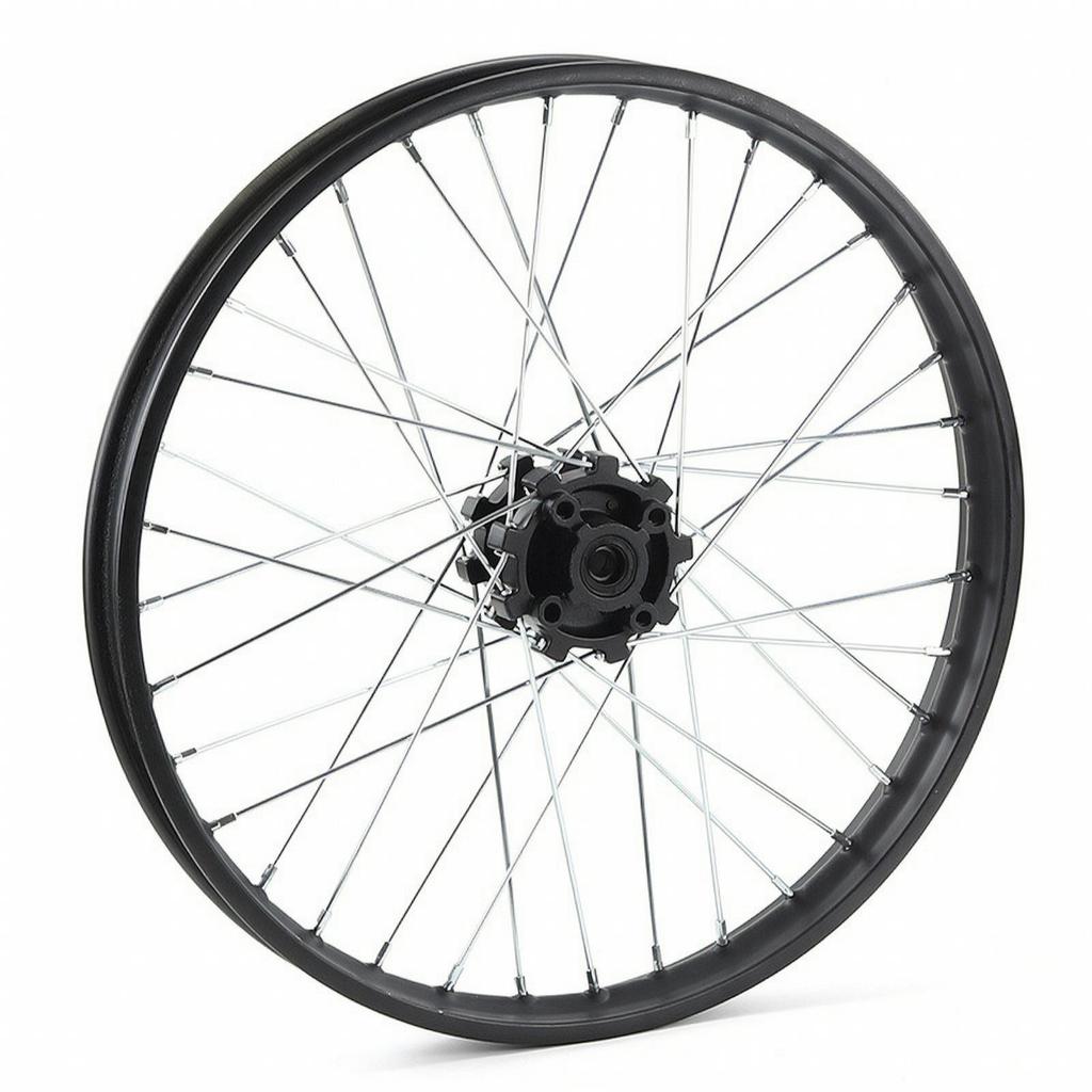 Rim Heavy-Duty Motorcycle Wheel Hub Assembly Reliable for Dirt Bike Riders