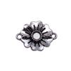 Filigree Diamond Shaped Connectors Ornate Multi Loop Links For Jewelry