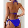Zomer Nieuw Ééndelig Zwempak Dames Vlees Bedekking en Dunne Pure Verlangens Zwempak High-end Halter Zwempak