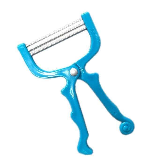 Shaving - Epilation, Manual 3-spring Epilator for Face and Body, Removes Facial and Lip Hair - Type NO.2