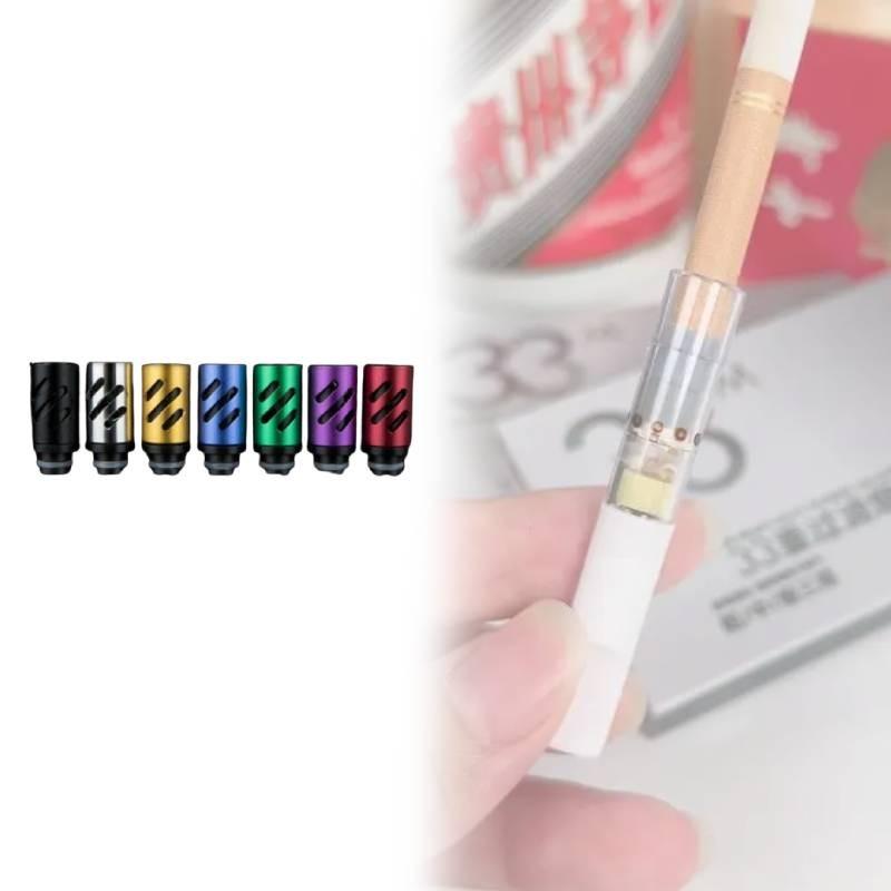 Premium Smoke Aluminum Mouthpiece Cigarette Accessories Girls Supplies Boys