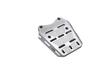 Honda PCX Rear Carrier Mounting Bracket (PCX2014~2023) PCX125 PCX150 PCX160 Universal Aftermarket Parts (Silver)