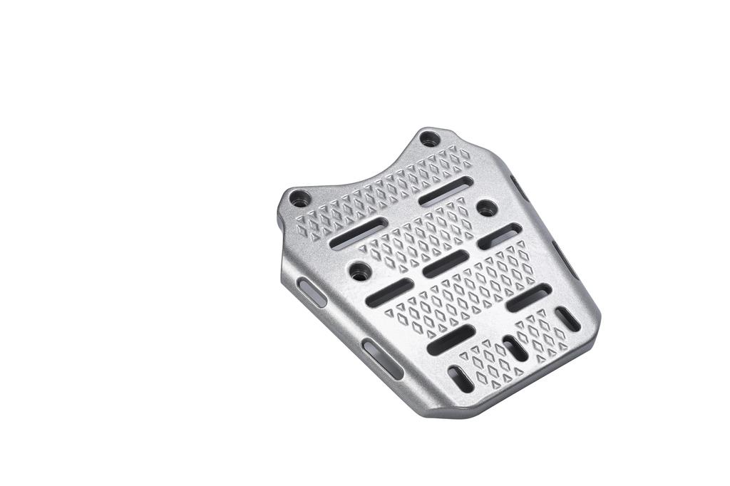 Honda PCX Rear Carrier Mounting Bracket (PCX2014~2023) PCX125 PCX150 PCX160 Universal Aftermarket Parts (Silver)