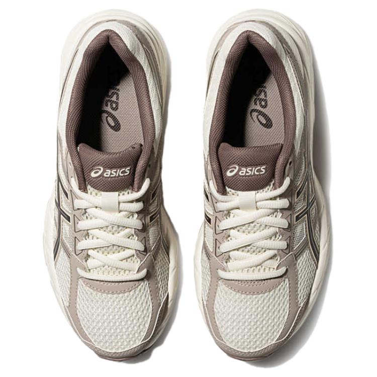 Asics Gel-Contend 4 Comfortable Versatile Shock Absorption Low-Top Running Shoes Women sneaker White Brown T8D9Q-113