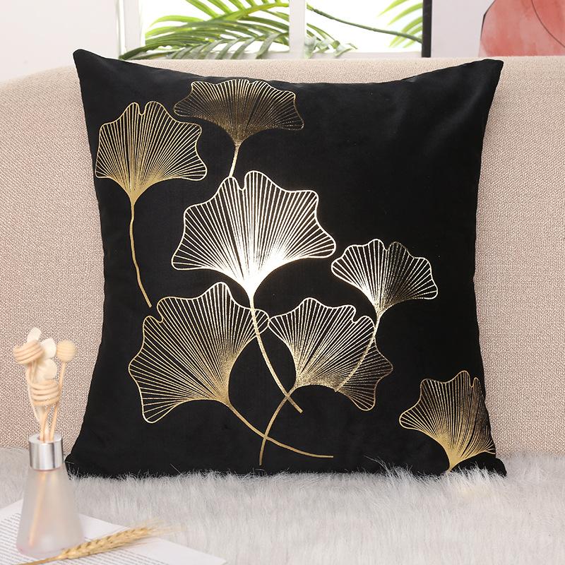 

Подушка для штамповки Бархатная наволочка Гостиная Скандинавский стиль Диван Автомобильная подушка Подушка для спины Наволочка 44Cm * 44cm