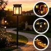 Solar Powered Ground Insert Lamp Outdoor Garden Decor Warm Atmosphere Light Solar Garden Lights Landscape Lighting