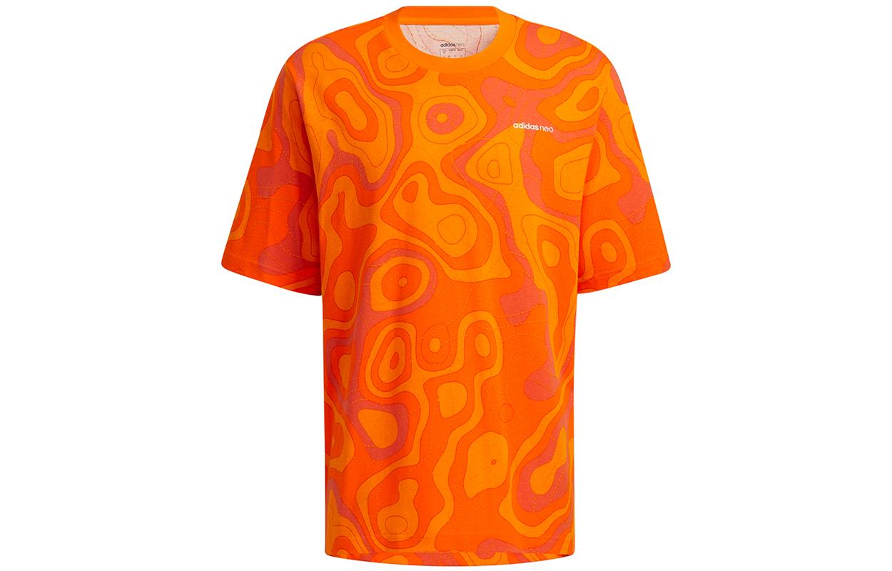 Adidas Neo T Shirt Men s Orange HE7939 XXL