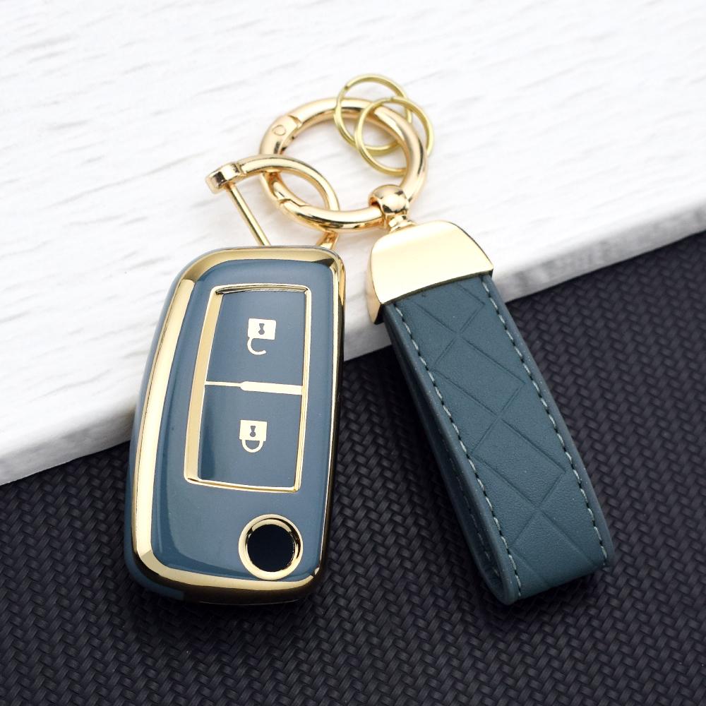 Tpu Car Key Case For Nissan Sylphy Rogue Altima - Folding Key Protector Cover Shell For Kicks Maxima Juke Murano Tiida Micra