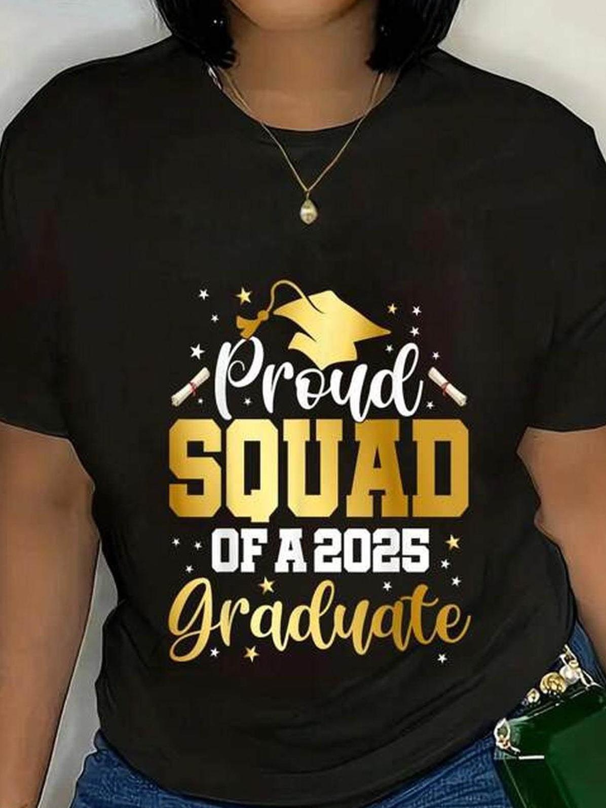 Proud Squad 2025 Graduate T-shirt S