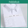 Formal Mens Shirt Quality High Long Sleeve White