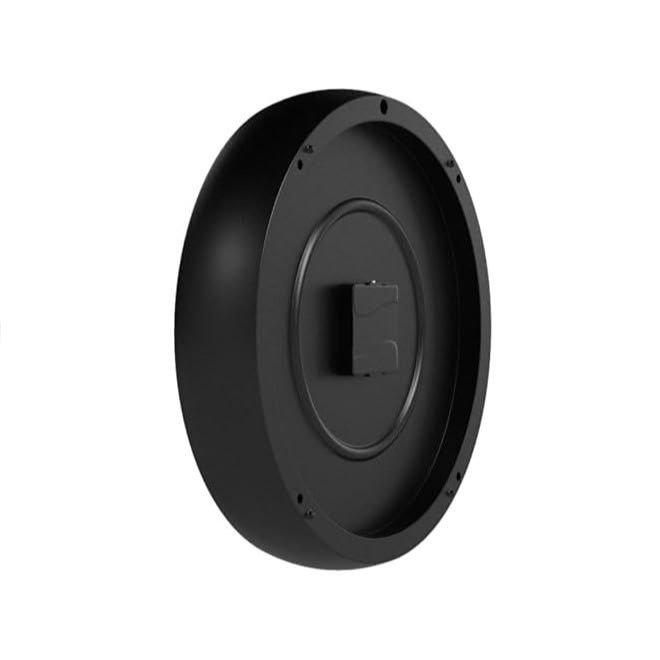 12-inch Plastic Designer Sweep Silent (No Tic-Tic Sound) Quartz Movement Round Wall Clock for Home, Wall Clock for Living Room,(30 Cm X 30 Cm X 6 Cm)