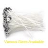 100Pcs Five Sizes 8/10/12/15/20 Cm Candle Sustainers Cotton Core Wicks For Diy