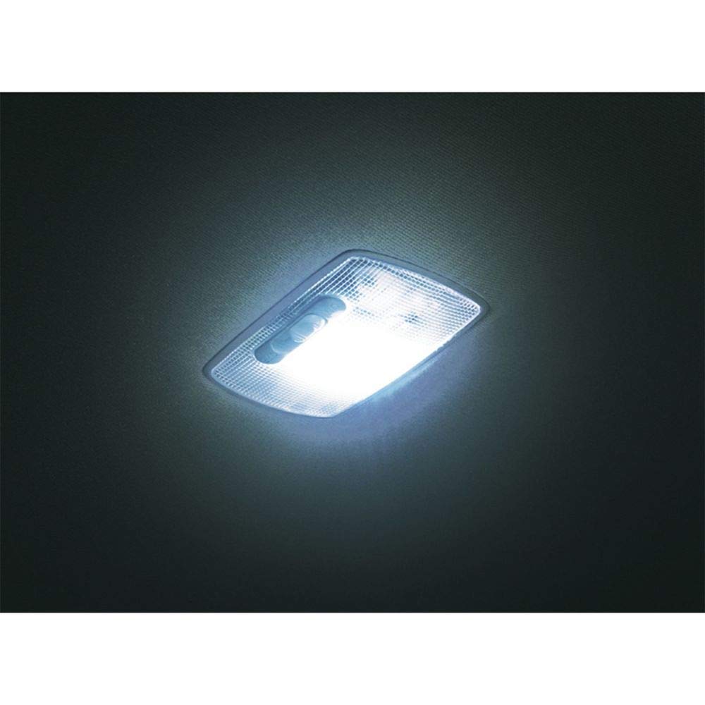 CARMATE GIGA Car LED Room Lamp, 15000K, Bright and Long Life, Cool Blue-White Light,