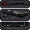 Spigen Nintendo Switch Cover with Strap Screen Protection Anti-Scratch Anti-Fingerprint Shock Absorption TPU Cover Thin Shockproof Switch Cover Rugged