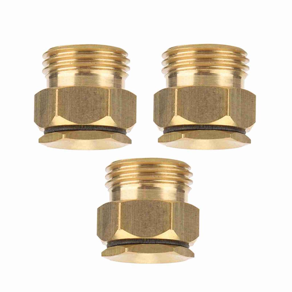 3Pcs G1/2" External Thread Adjustable Atomizing Misting Irrigation Garden Spray Nozzle