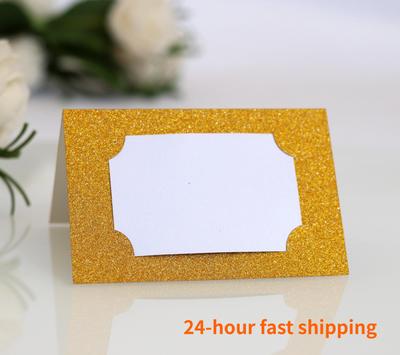 25/50 Stück Tischkarten Hochzeitsparty Dekoration Tischdekor Tischname Nachricht Grußkarte Event Partyzubehör Sitzplatzkarte