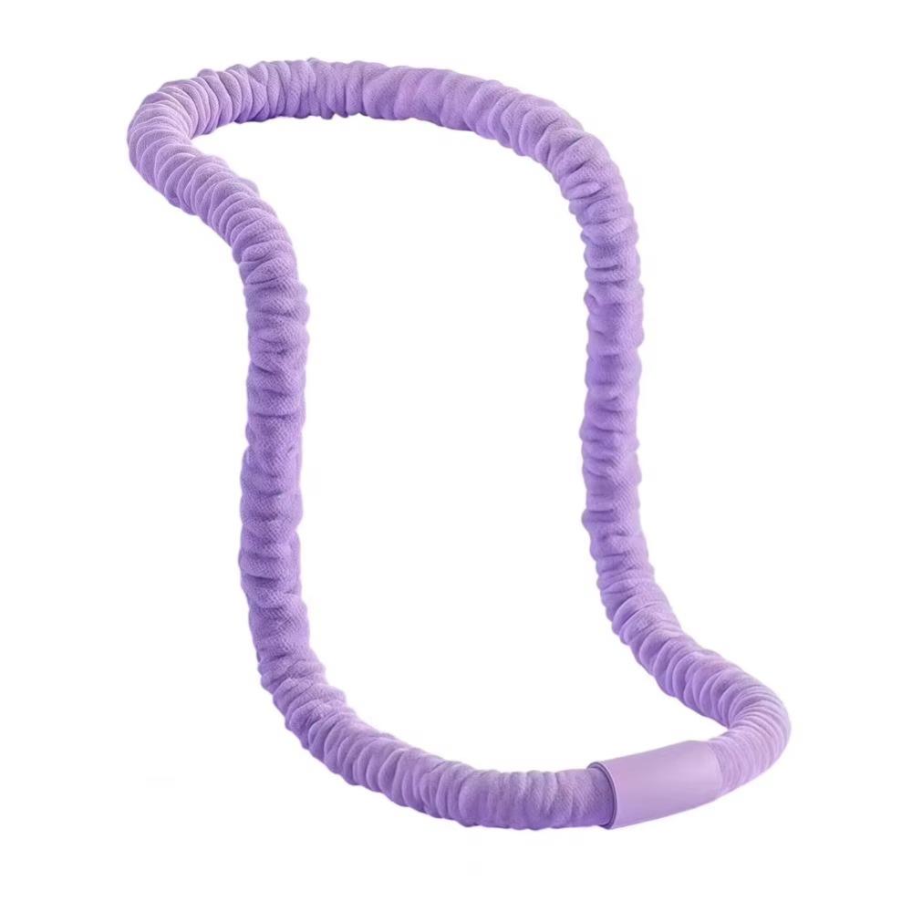 

Weighted Design Waist Toning Ring Soft Velvet Fitness Waist Trainer Soft Fitness Hoop Exercise 1300g