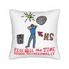 Kiss All the Time Pillowcases Harrys Styles  New Album Funny Pillow Case For Wedding Party Home Decor Square Pillow Cover