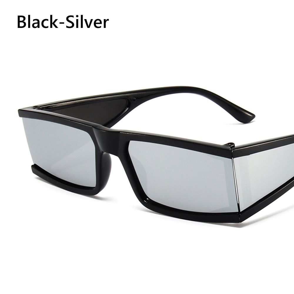 Uv400 Punk Shades Rectangle Sunglasses For Women Small Sunglasses Brand Designer