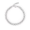 Jbans Classic Assemble Ring Surgical Steel Chain Bracelet (C2401Ac1100_Sv)