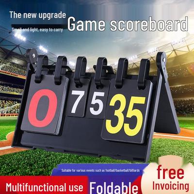 Vattentät Vikbar Resultattavla för Biljard, Basket, Bordtennis & Badminton