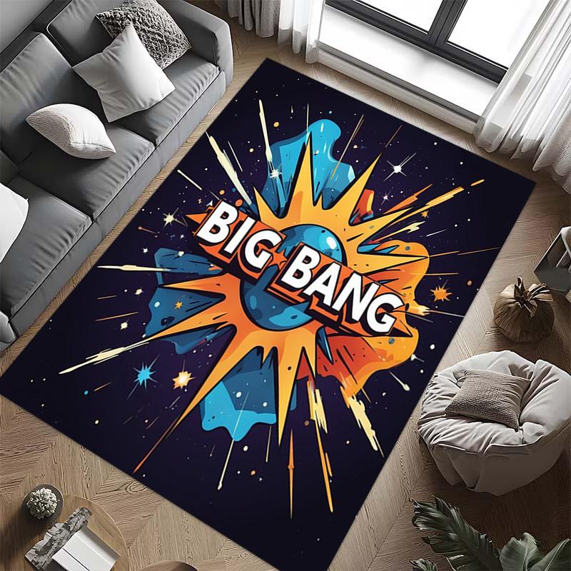Big Bang: Explosive Energy Harmony Carpet Doormat Home Decor Doormat Art Bathroom Mat