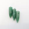 Crystal Agate Bullet Necklace Pendant & Keychain Accessory