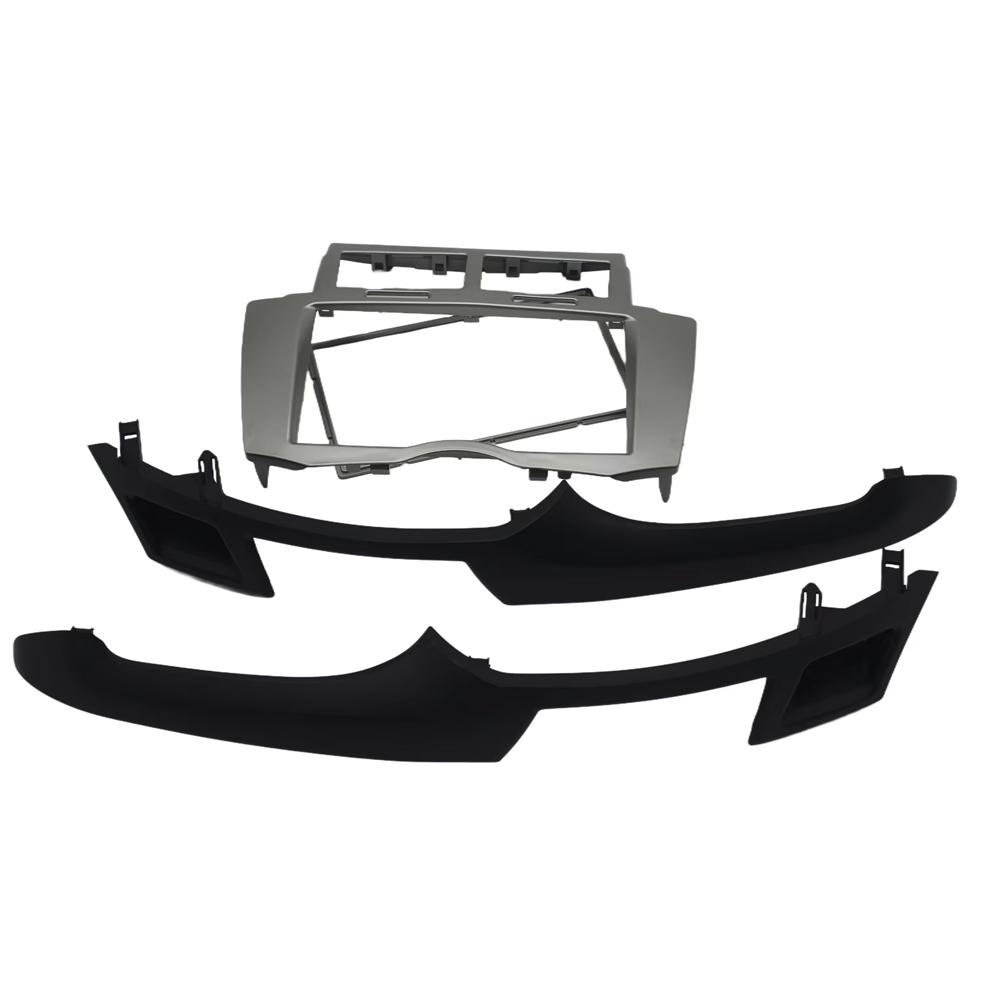 2 DIN autorádio s DVD CD přehrávačem Stereo Fascia Panel Frame Montážní sada pro Toyota Yaris Vitz Platz 2005 2006 2007 2008 2009-2011