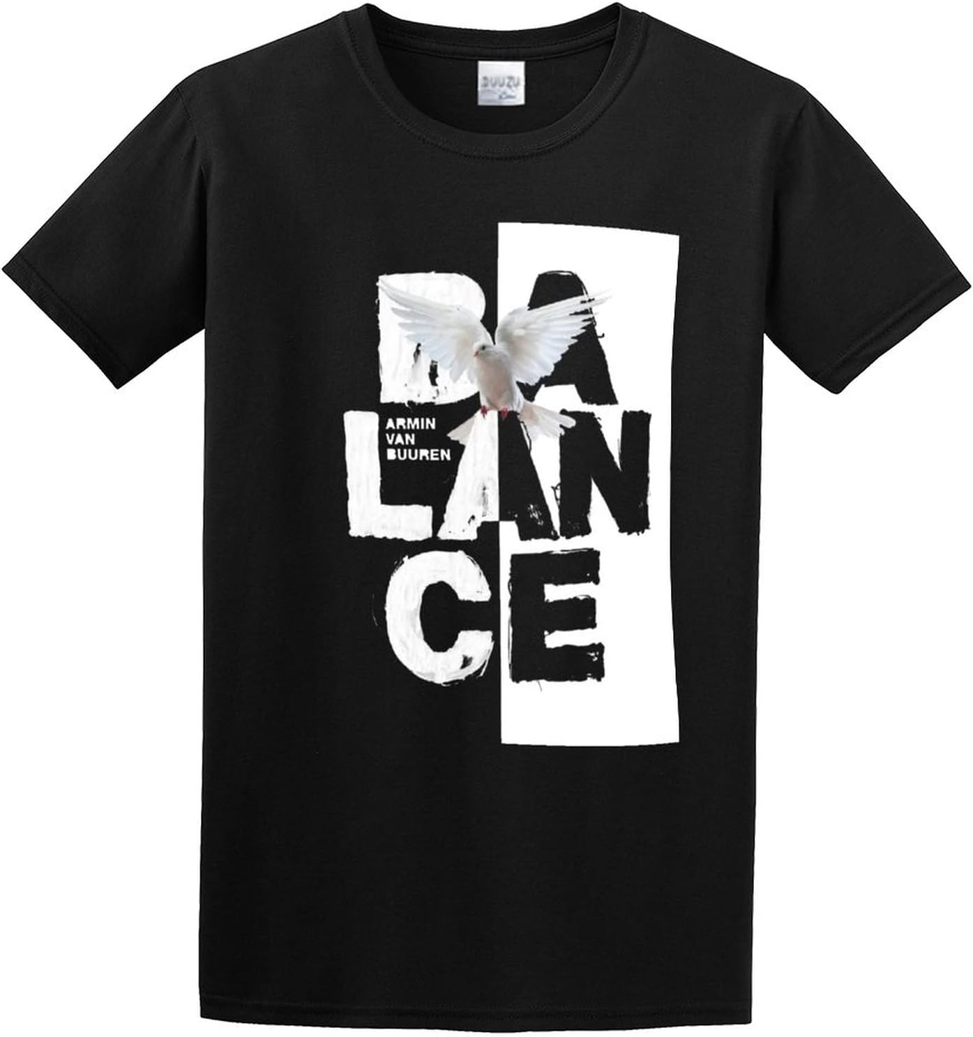 Armin Van Buuren Balance Progressive Trance Unisex Short-Sleeve T-Shirts Black M чёрный