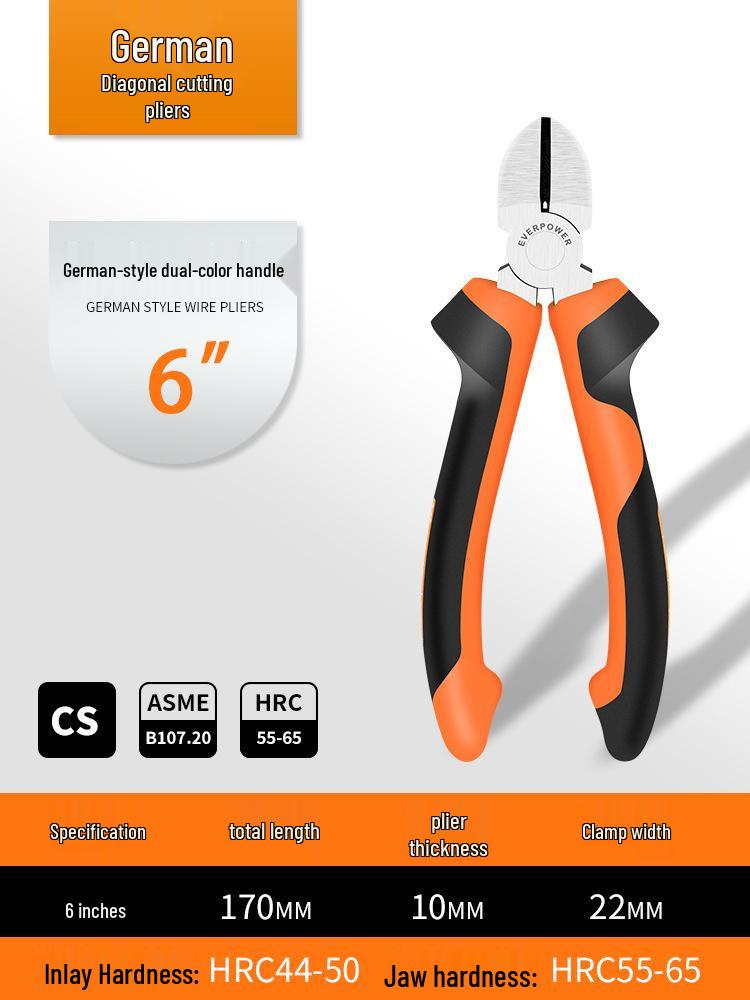 AiWeiboer Durable Steel Needle-Nose & Cutting Pliers Set