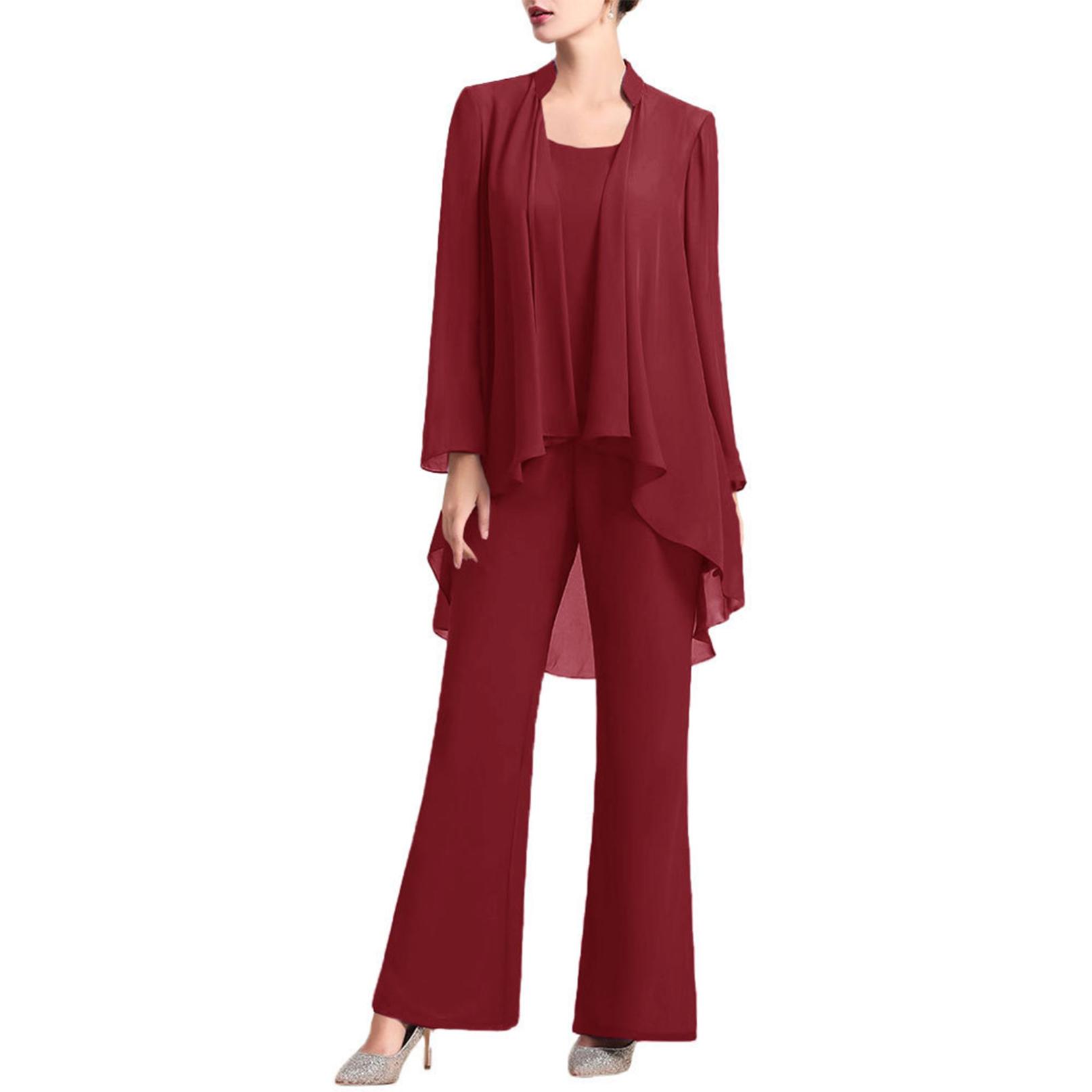 Max And Co Set Elegante Donna Pezzi In Chiffon Top, Cardigan E