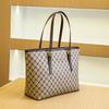 New Fashionable Large-capacity Handbag Going Out Shoulder Bag Simple Tote Bag Old Flower Casual Underarm Bag
