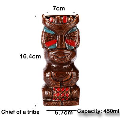 Tiki Mug Tiki Tumblers Ceramic Hawaiian Party Mugs Glasses