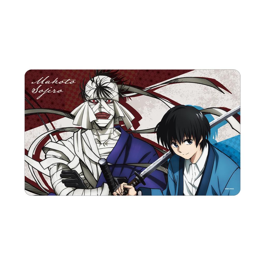 TV Anime Meiji Swordsman Romantic Kyoto Shishio Makoto Seta Sojiro Mat "Rurouni Kenshin Story Disturbances" & Multi-desk