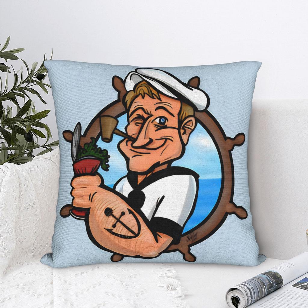 Pillow Cover Bluto and Olive Oyl Fashion Pillow Case For Living Room Sofa Pillowcases