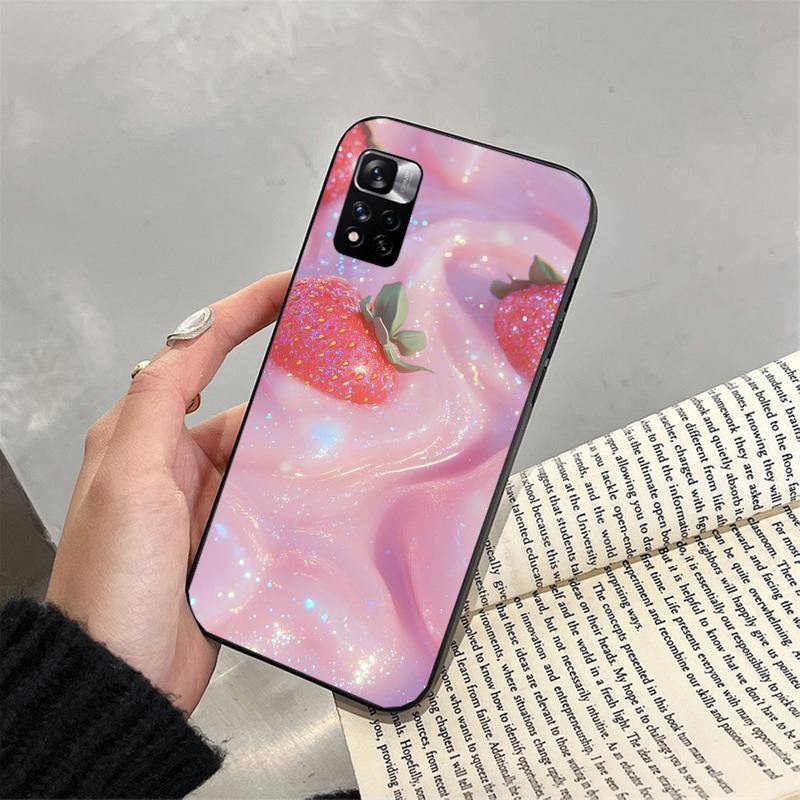 Phone Case For Xiaomi Redmi Note 14 Pro 14 13 12 11 10 Pro 14S 12S 11S Redmi 14C 13C 10 Lemon Strawberry Watermelon