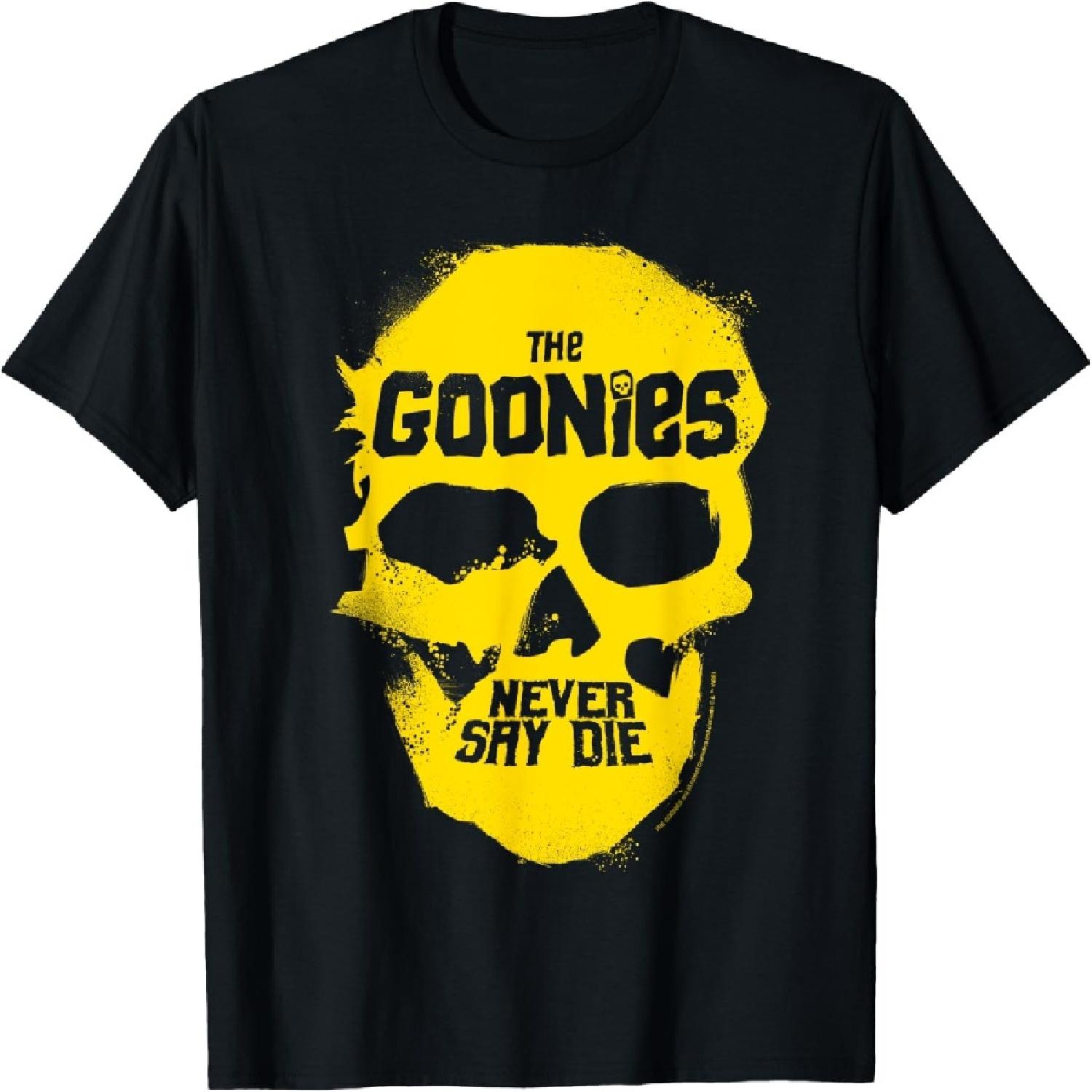 Goonies Never Say Die Yellow Skull T-Shirt XXXXXL разноцветный