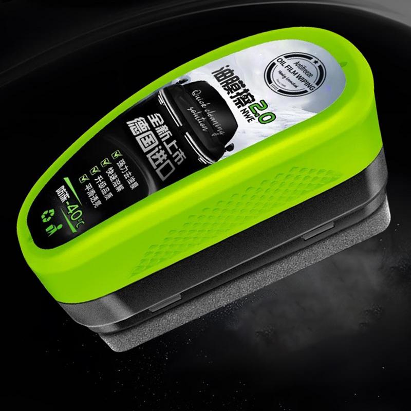 Car Glass Oil Film Brush 120ml Cleaning Brush Deep Cleaning Remover Brush Deep Cleaning Cleaning Board Hydrophobic Anti-Rain Fog