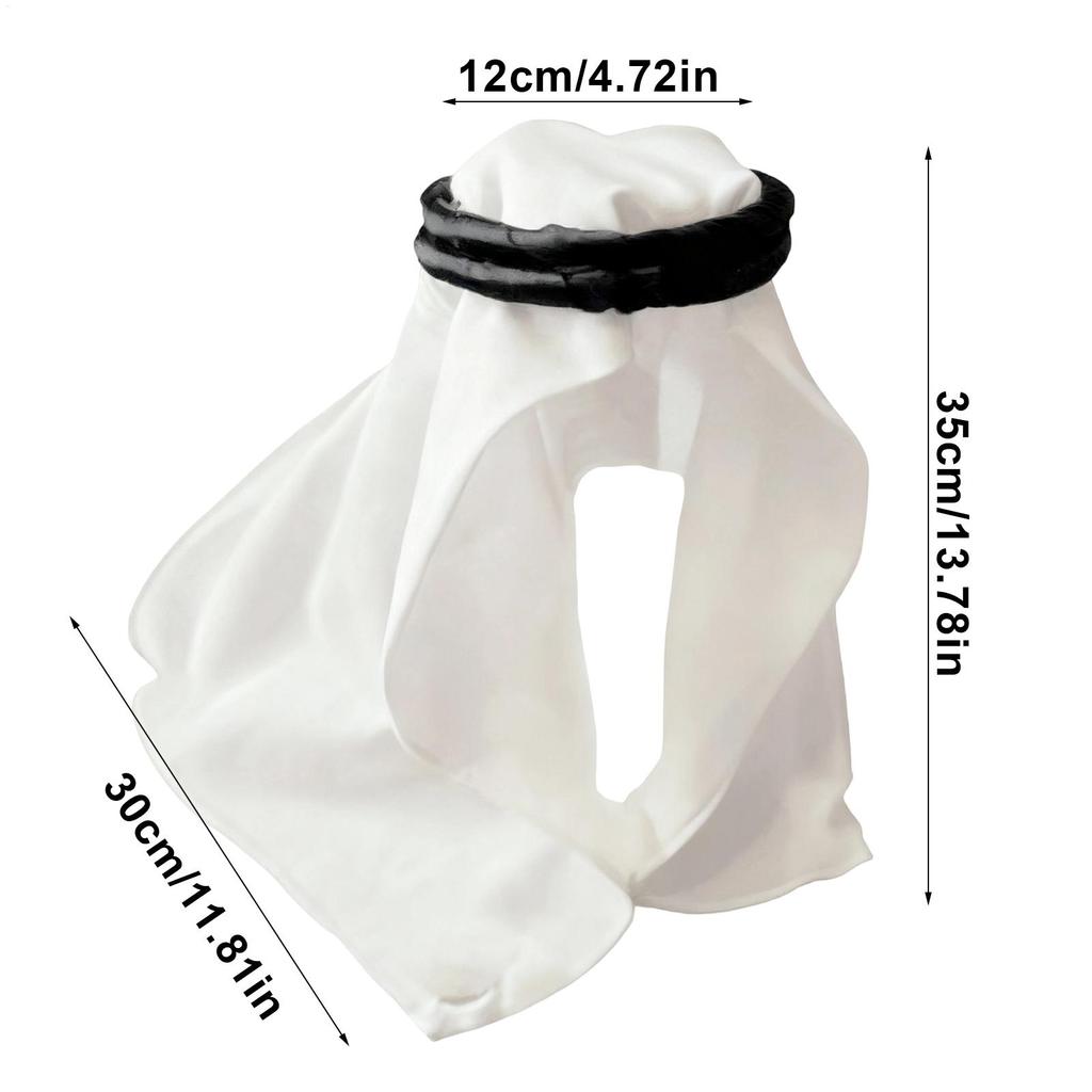 Pet Head Wrap Middle Eastern Animal Outfit Decorative Puppy Bandanas For Costume Cosplay Party Daily Gathering Outdoor Home
