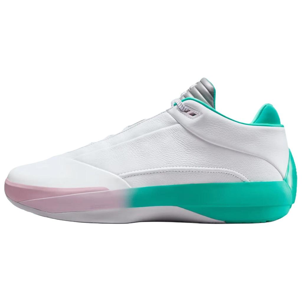 Jordan Air Jordan 40 Rebound Low Top Basketball Shoes Men's White Green IQ5380-100