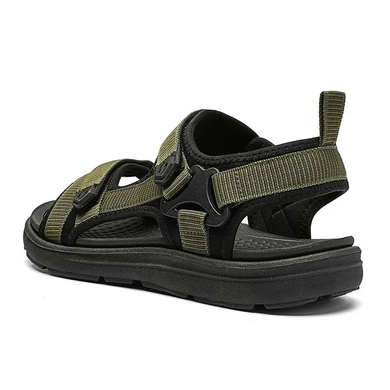 Summer Sandals for Men Leisure Beach Sandals Male Summer Shoes Lightweight Outdoor Casual Shoes