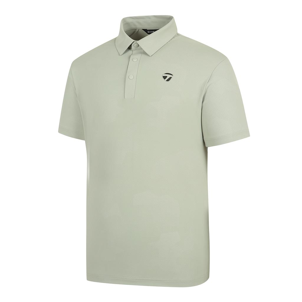 TAYLORMADE APPAREL Men'S Camo Pattern Collared Short Sleeve T-Shirt T8031To2151-812