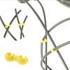 10 Pcs/set Brake Cable S Style Clips Buckle Hose Guide Bike