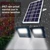 Solar Outside Lights with 206 Bright LEDs, Flood Lights Dusk to Dawn, 16.4ft Cable Waterproof, Security Light for Garden Barn