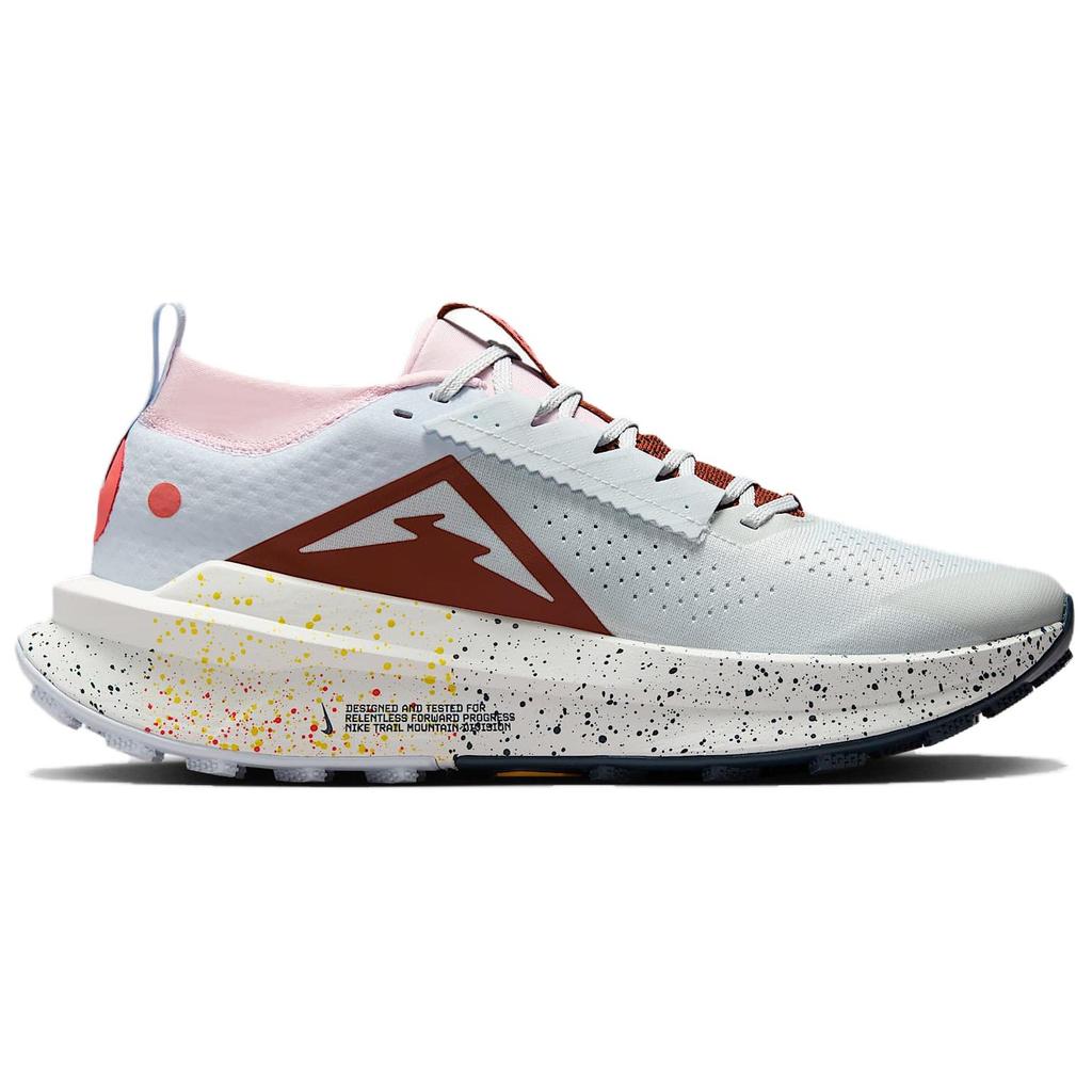 New Nike ZoomX Zegama Trail 2 Pure Platinum Football Grey Pink Foam White FD5190-009