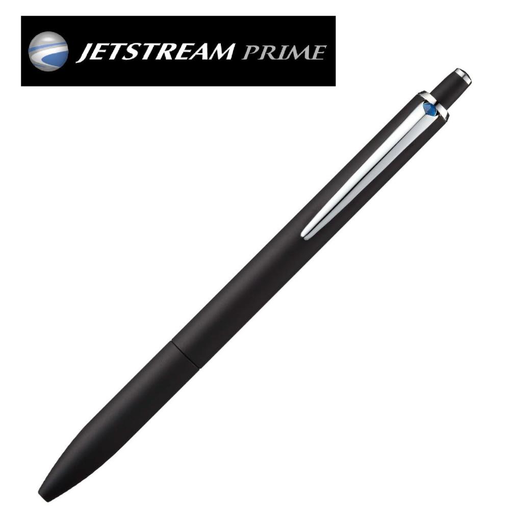 

Шариковая ручка Mitsubishi Pencil Jetstream Prime, выдвижная, легко пишет, на масляной основе, стержень 0,7 мм, черная, с, SXN220007.24 чёрный