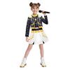 Kids Halloween Demon Hunters Performance Costume Cosplay Outfits for Dance Stage Role Play Soft Comfortable Stage Wear for Christmas Birthday Parties